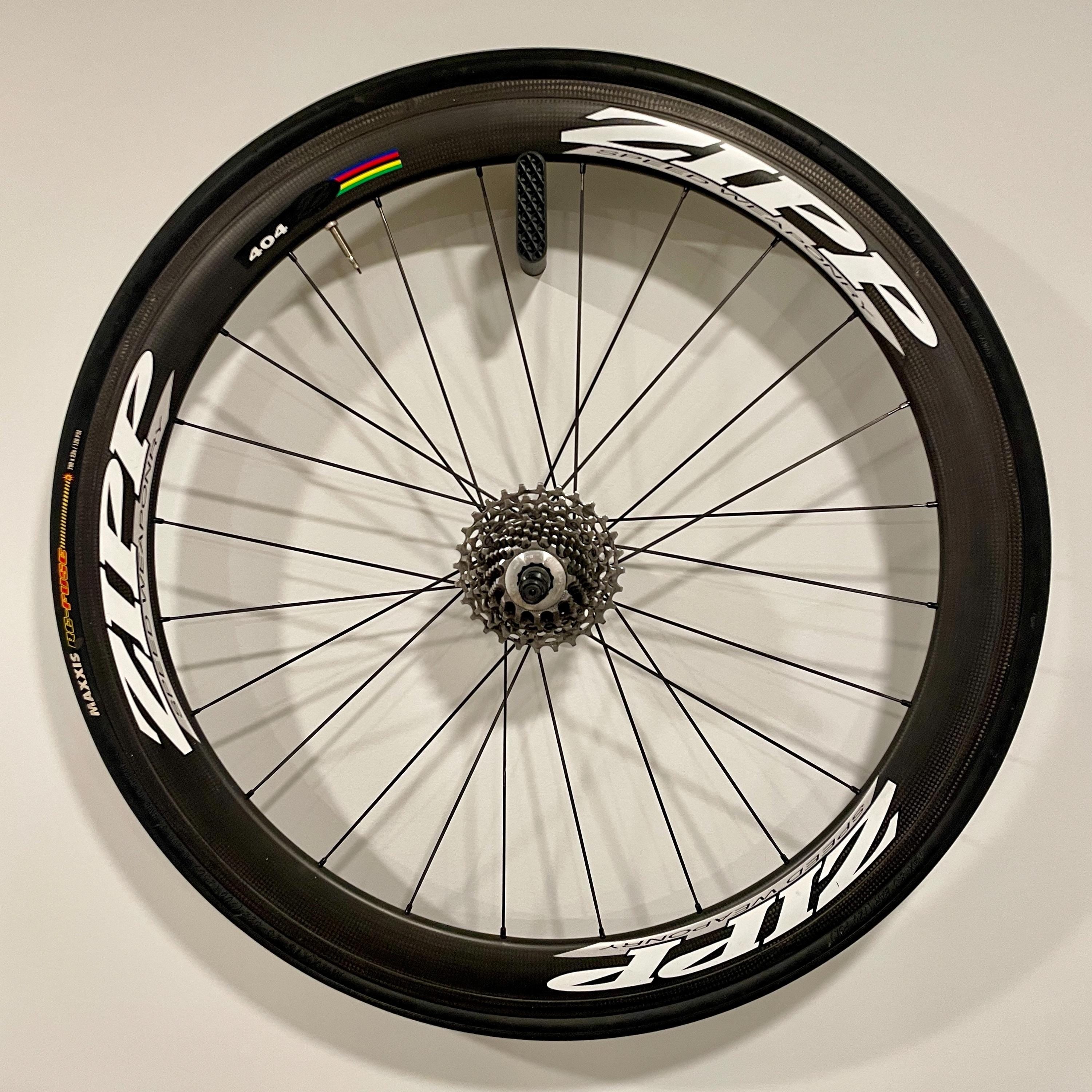 Wheel Hanger | Minimalist Zwift Trainer Wall Mount | Indoor Cycling