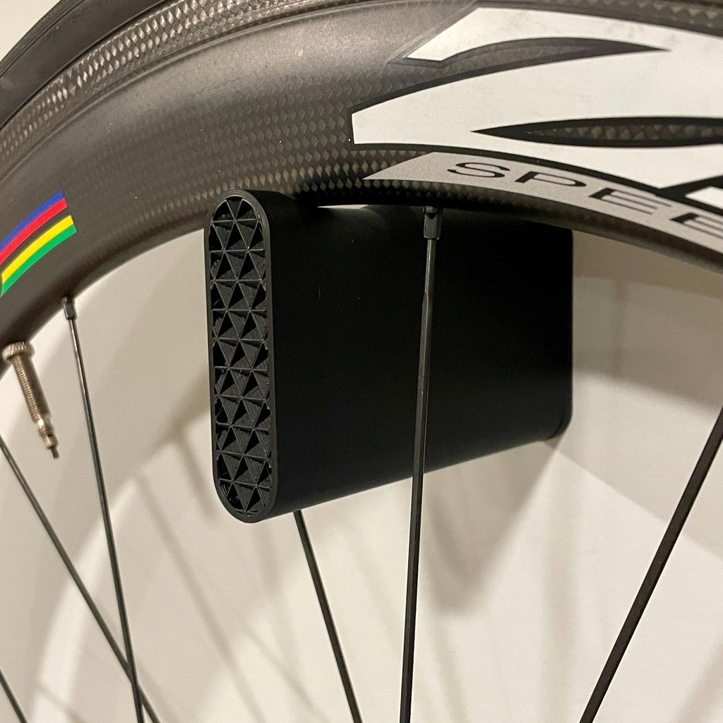 Wheel Hanger | Minimalist Zwift Trainer Wall Mount | Indoor Cycling