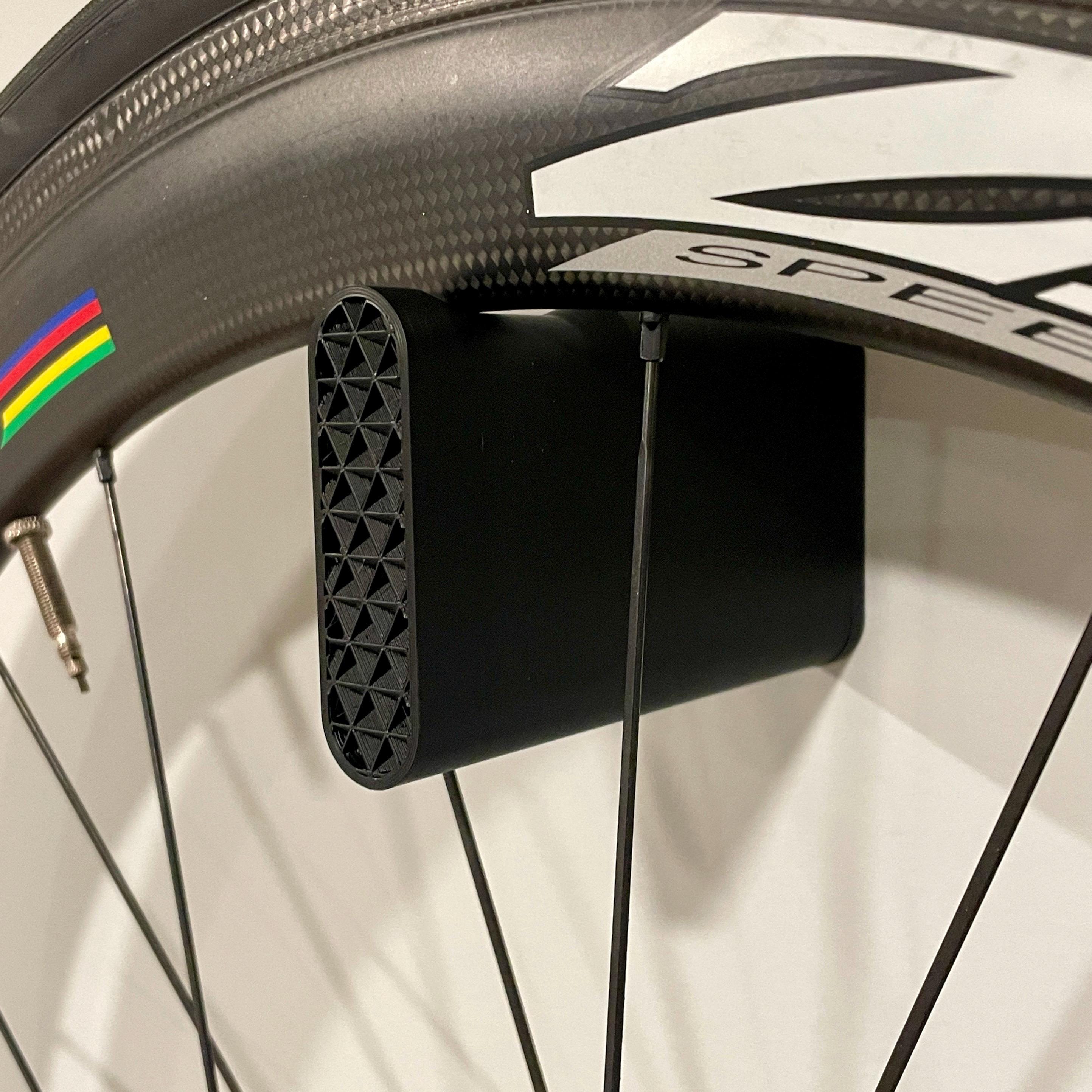 Wheel Hanger | Minimalist Zwift Trainer Wall Mount | Indoor Cycling