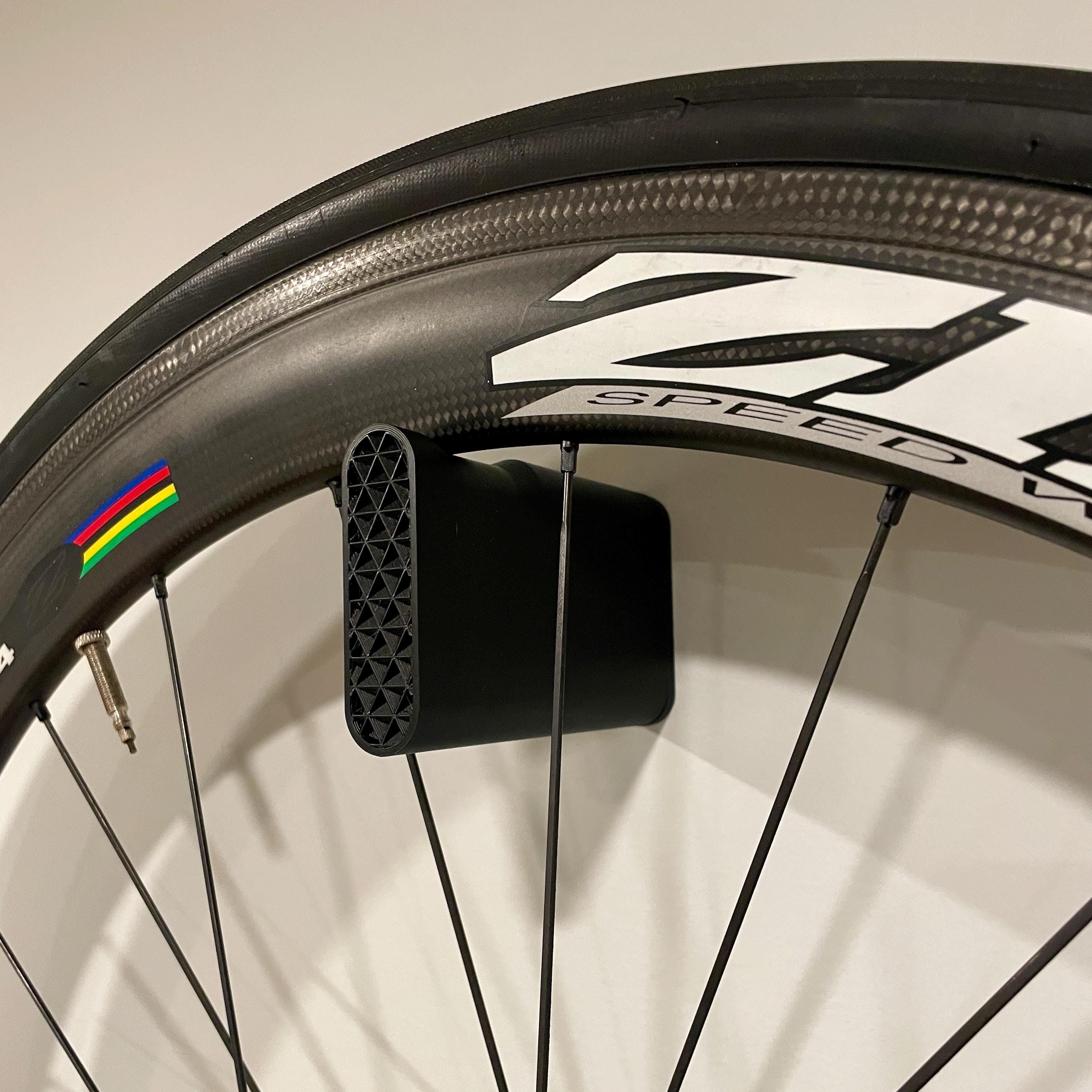 Wheel Hanger | Minimalist Zwift Trainer Wall Mount | Indoor Cycling
