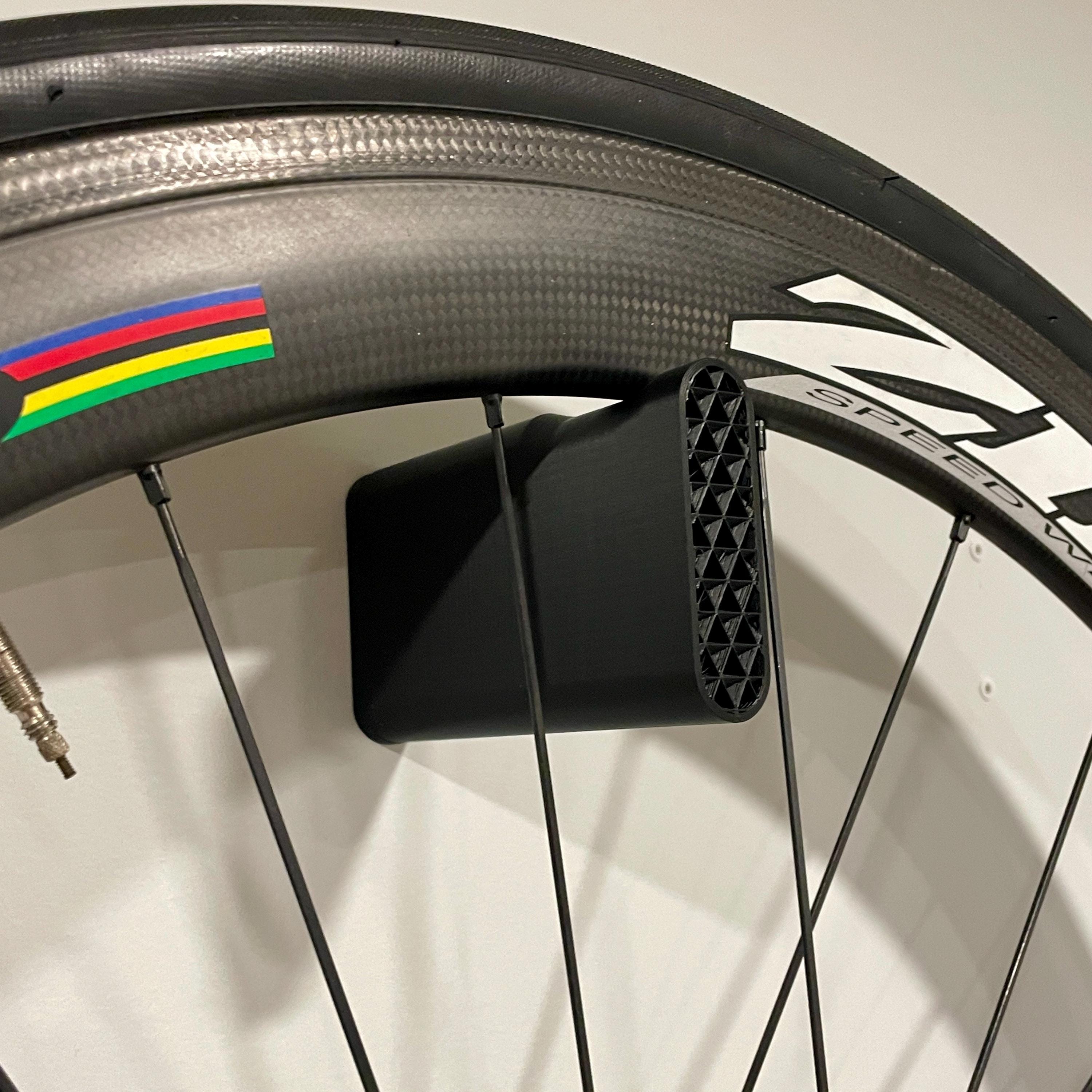 Wheel Hanger | Minimalist Zwift Trainer Wall Mount | Indoor Cycling