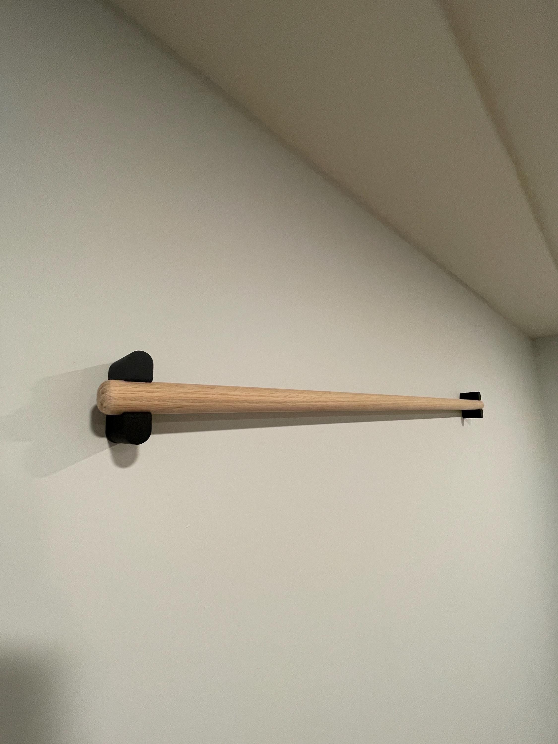 Minimalist Oak Medal Holder | Sustainable Display for Your Achievements